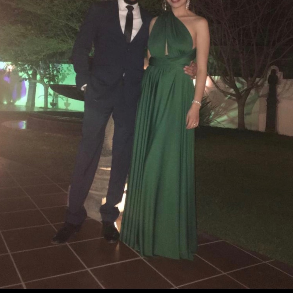 Multiway Green Maxi Dress 🌿